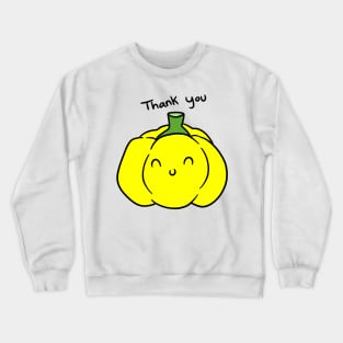 Thank You Yellow Bell Pepper Crewneck Sweatshirt